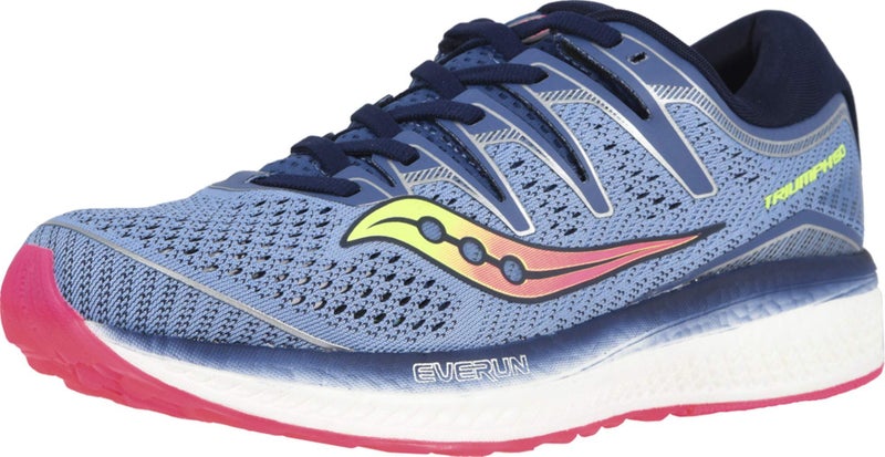 Saucony Women's Triumph ISO 5 Running Shoe, Blue/Navy, 5 - Image 1